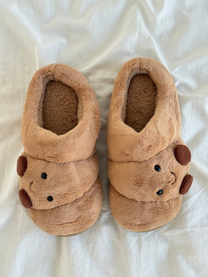 Croissant Hugs Flip-flops